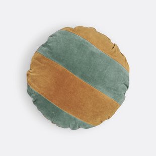 Rond kussen in fluweel, Anelio