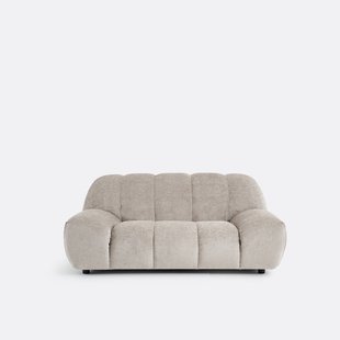 2-zits bank van dik fluweel Nuria