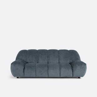 3-zits bank van dik fluweel Nuria