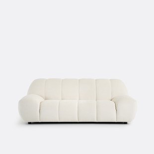 3-zits bank van dik fluweel Nuria