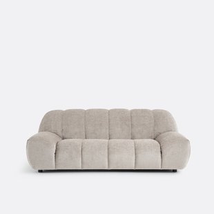 3-zits bank van dik fluweel Nuria