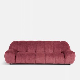 4-zits bank van dik fluweel Nuria