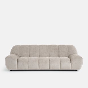 4-zits bank van dik fluweel Nuria