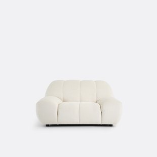 XL fauteuil, dik fluweel, Nuria