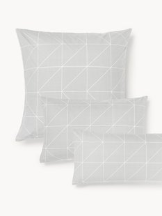 Katoenen kussensloop Marla met patroon