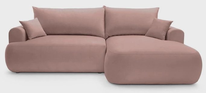 Hoekslaapbank Philipa rechts met opbergruimte velvet | NADUVI Collection