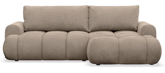 Hoekslaapbank Eden rechts bouclé | NADUVI Collection