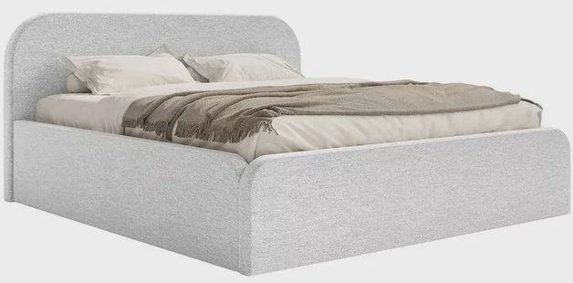 Bedframe Carina 200 x 200 met opbergvak chenille | NADUVI Collection Bedframe Carina 200 x 200 met opbergvak chenille | NADUVI Collection