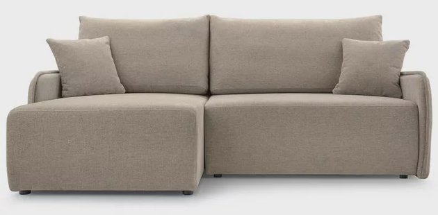 Hoekslaapbank Dessi links chenille | NADUVI Collection