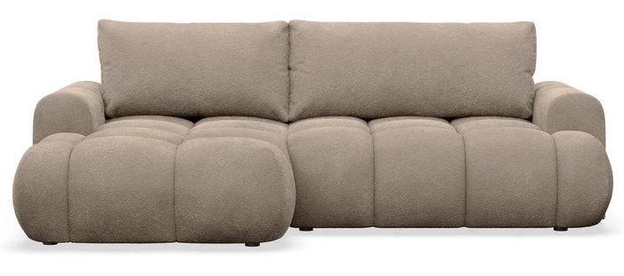 Hoekslaapbank Eden links bouclé | NADUVI Collection