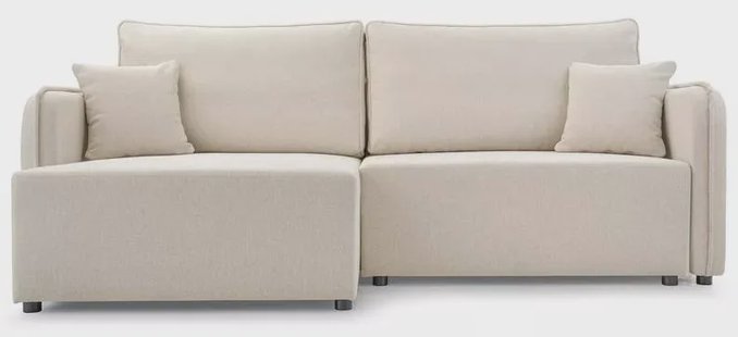 Hoekslaapbank Juni links met opbergruimte | NADUVI Collection