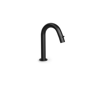 Hotbath COBBER Fonteinkraan Gepolijst zwart PVD U001PBP