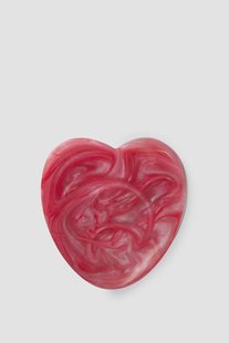 Roze onderzetters hart