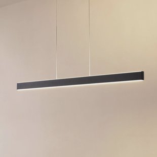 Lucande Smart LED hanglamp Mylosh, zwart, CCT, Tuya