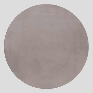 Mrcarpet Rond hoogpolig vloerkleed Extra Zacht Fluffy - Beige 120cm