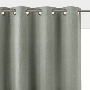 Onega gewassen linnen verduisterend radiatorgordijn