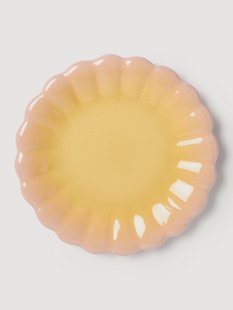 Handgemaakt ontbijtborden Marguerite, 4-delig