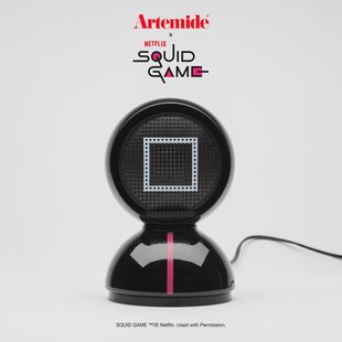 Artemide Eclisse x Squid Game tafellamp Special Edition Guard black