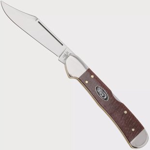 Case CopperLock Smooth Dark Red Burlap Micarta, 12275, 101549L CS zakmes