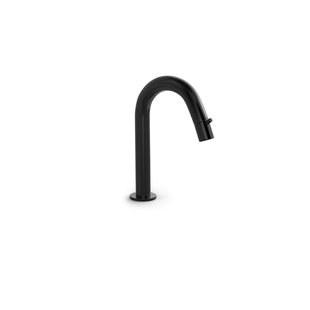 Hotbath Buddy Fonteinkraan - U uitloop 11.8cm - opbouw - Geborsteld zwart PVD U001MBP