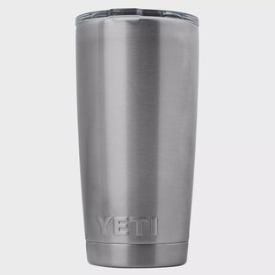Yeti Rambler Tumbler Cup 20oz Mag Slider Lid, Stainless Steel, thermosbeker met deksel, 591 ml