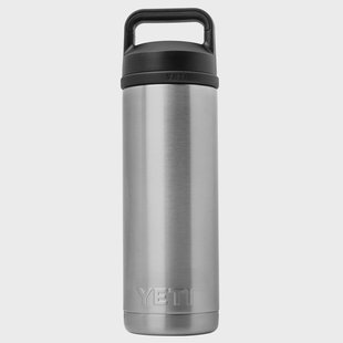 Yeti Rambler Bottle 18oz Chug Cap, Stainless Steel, thermosfles met drinkdop, 532 ml