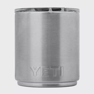 Yeti Rambler Stackable Lowball 10oz Mag Slider Lid, Stainless Steel, stapelbare thermosbeker met deksel, 295 ml