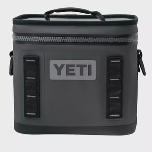 Yeti Hopper Flip 8L Cooler Bag, Charcoal Grey, koeltas met schouderband