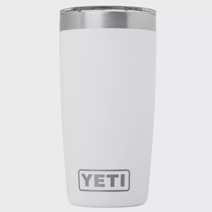 Yeti Rambler Tumbler Cup 10oz Mag Slider Lid, White, thermosbeker met deksel, 295 ml