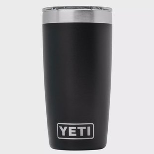 Yeti Rambler Tumbler Cup 10oz Mag Slider Lid, Black, thermosbeker met deksel, 295 ml