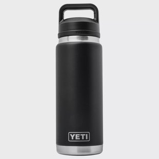 Yeti Rambler Bottle 26oz Chug Cap, Black, thermosfles met drinkdop, 769 ml