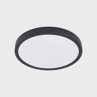 EGLO connect Smart LED opbouwlamp Fueva 6-Z, zwart, Ø27cm