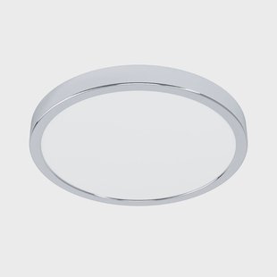 EGLO connect Smart LED opbouwlamp Fueva 6-Z, chroom, Ø27cm