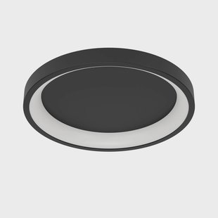 EGLO connect Smart-LED plafondlamp Loretello-Z, rond, zwart