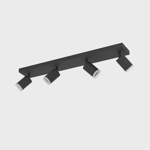 EGLO connect Smart LED-spot Melitello-Z, 4-lamps, zwart