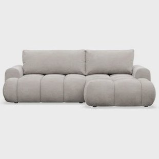 NADUVI Collection Hoekslaapbank Eden rechts bouclé