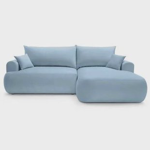 NADUVI Collection Hoekslaapbank Philipa rechts met opbergvak velvet