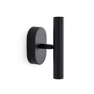 Richtbare wandlamp in ijzermetaal, Joha