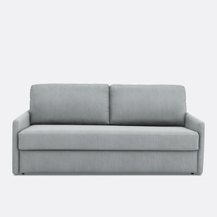 Slaapbank in ribfluweel, Comfort Bultex®, Marta