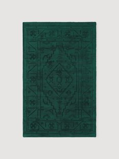 Handgeweven viscose vloerkleed Shaila