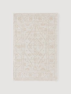 Handgeweven viscose vloerkleed Shaila