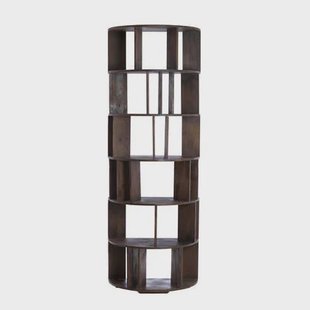 Light & Living - Wandkast LIMPYA - 76x37x212cm - Bruin