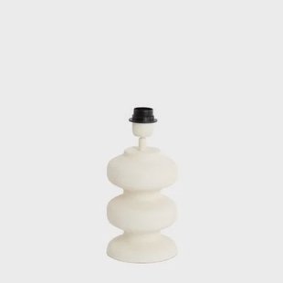 Light & Living Lampvoet Soroca - Wit - Ø15x24cm