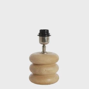 Light & Living Lampvoet Budongo - Bruin - Ø12x12cm