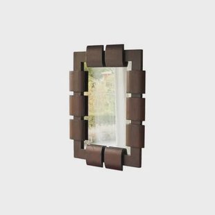 Tikamoon - Spiegel in mindihout 85x67,5 cm Isaac