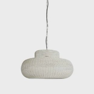 Light & Living Hanglamp Piedra - Wit - Ø59cm