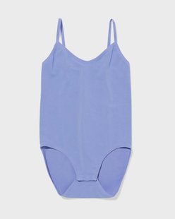 HEMA Licht corrigerende damesbody naadloos katoen blauw (blauw)