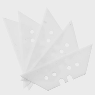 CJRB Ceramic Utility Replacement Blades, 5 stuks