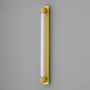 OLEV LED wandlamp CHARMER, goud, metaal/glas, 2.700 K, IP44