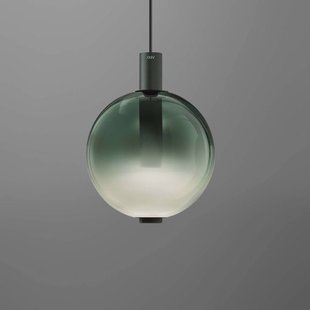 OLEV LED hanglamp BEAM STICK NUANCE, groen, Ø 20 cm, 927